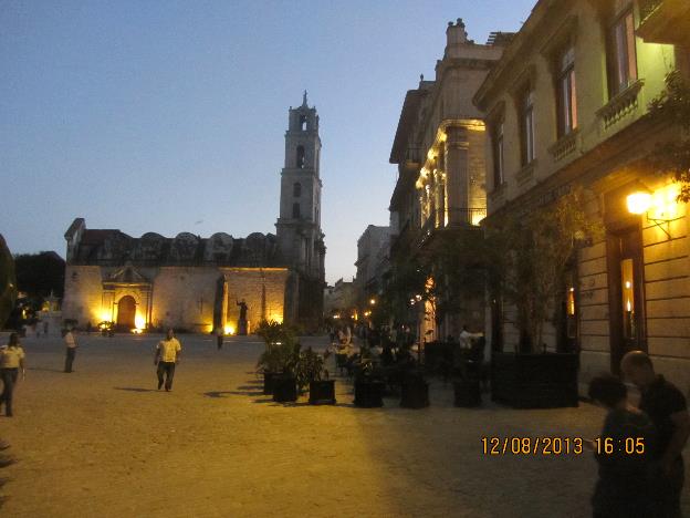 Evening square